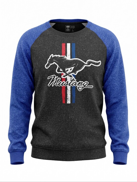 Ford Other - Vintage Ford Mustang Crewneck Sweatshirt Classic Oversized Raglan Collector